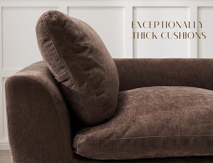 ohllob 78.9" Loveseat Sofa, Cloud Boneless Couches