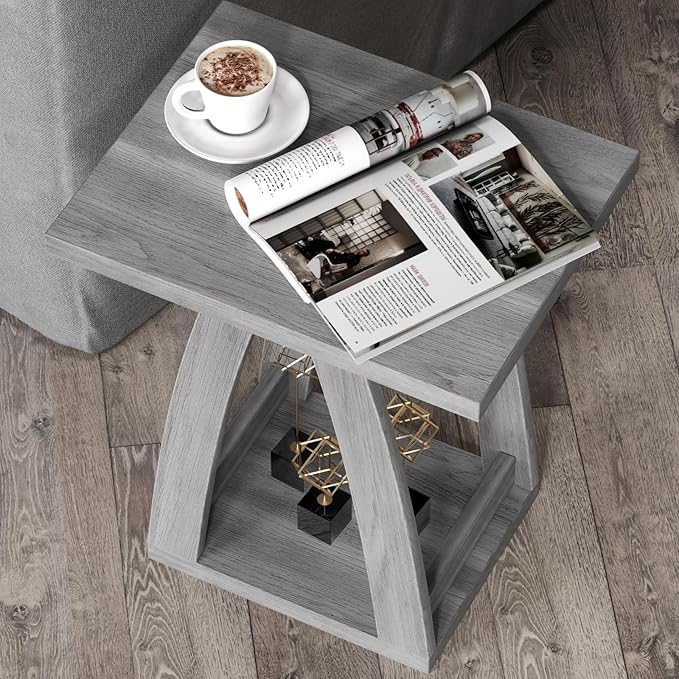 FROMJBEST End Tables Living Room, Side Table Beside Sofa, Nightstand