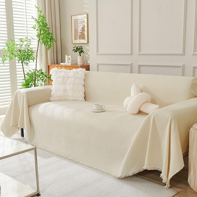 VClife Boho Couch Cover, Washable Thick Sofa Cover