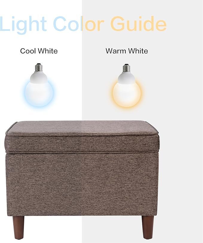 HomePop Home Decor | Dinah Collection Modern Storage Ottoman | Ottoman
