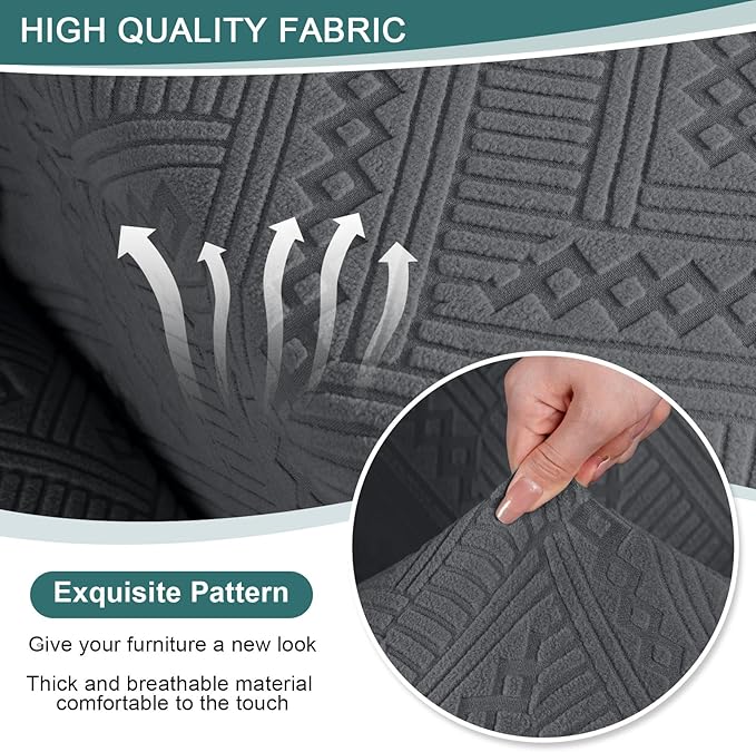 Ruaozz Loveseat Recliner Covers