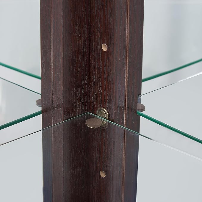 Glass Corner Display Cabinet