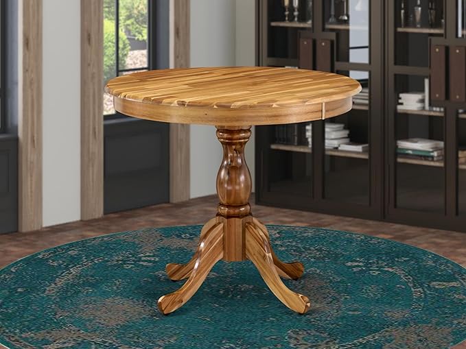 East West Furniture AMT-ANA-TP Antique Dining Room Table