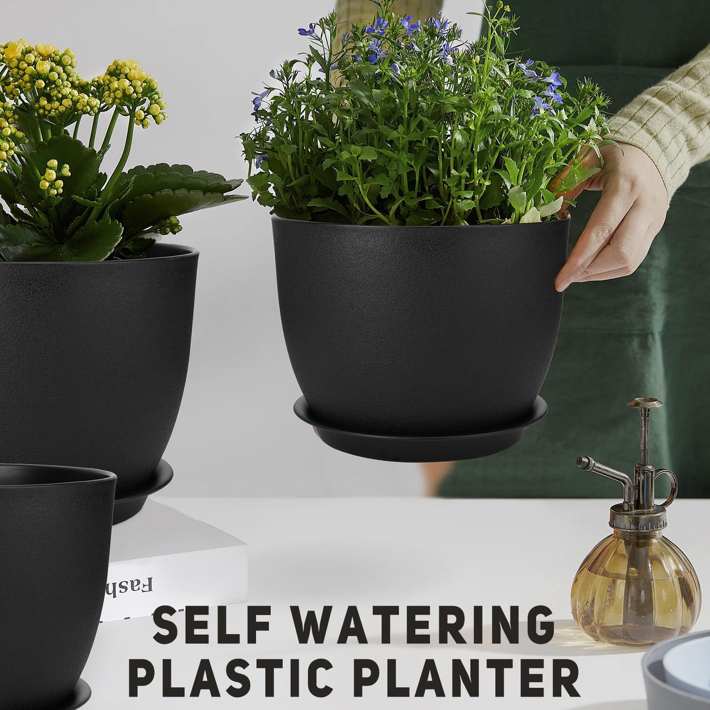 YNNICO Indoor Self Watering Planters