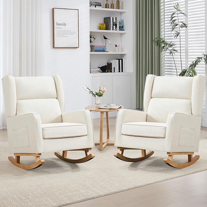 HCHAIRH Nursery Rocking Chairs, Rocking Chair Nursery