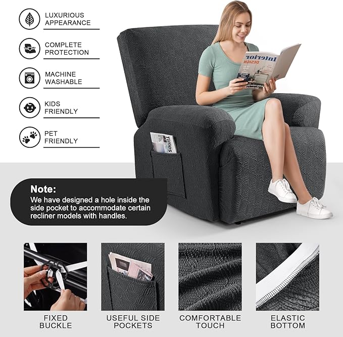 Timeles Recliner Covers Recliner Chair Covers Reclining Couch Covers Sofa