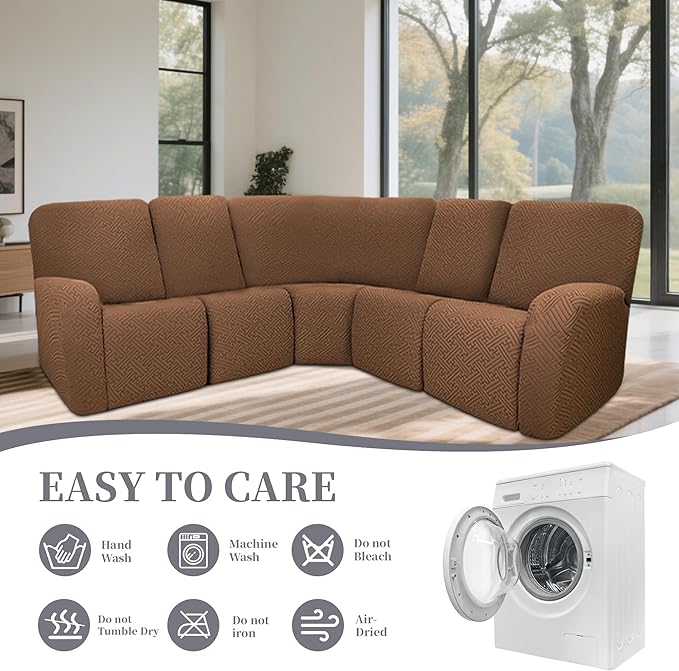 100% Waterproof Sectional Recliner Couch Covers