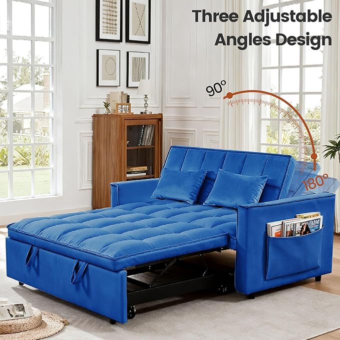 Convertible Sleeper Sofa Bed, Loveseat Sleeper Sofa