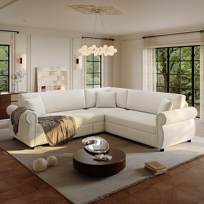 88.2" Sectional Sleeper Sofa