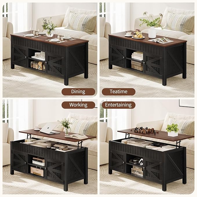 47.3" Lift Top Coffee Table