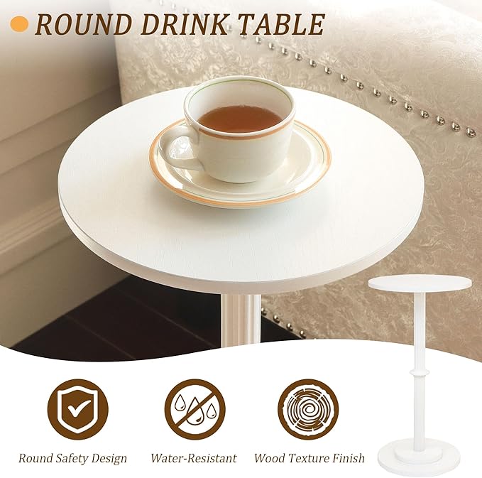 MaxSmeo Drink Table, Small Side Table