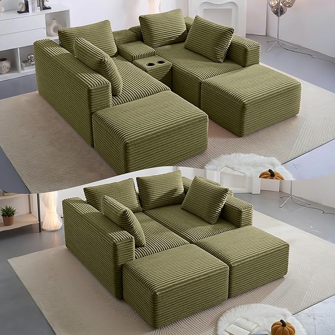 125" Oversized Sectional Couches