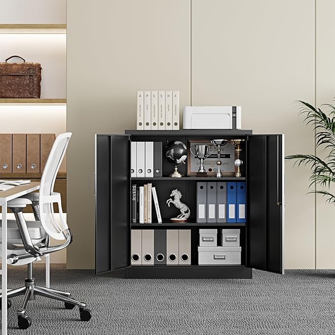 Yizosh Metal Garage Storage Cabinet
