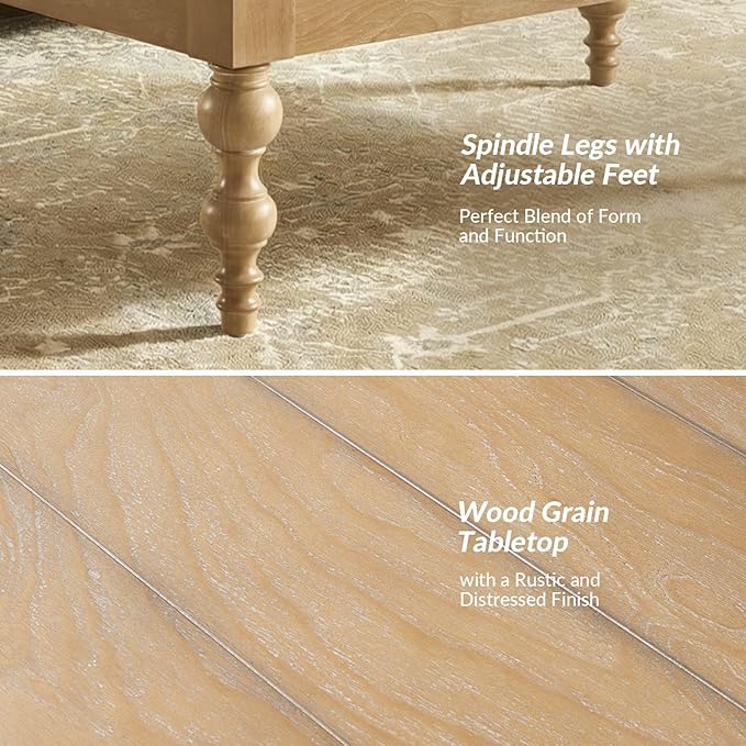 HULALA HOME Coffee Table Lift Top