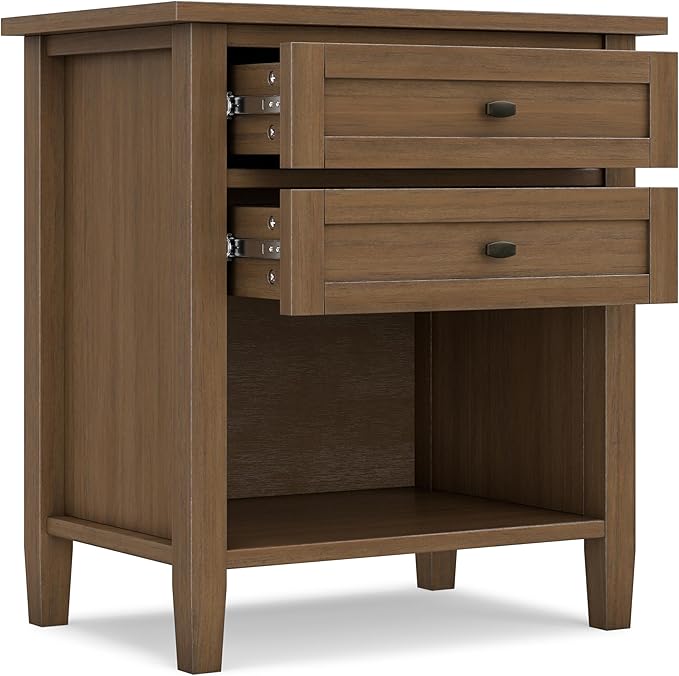 SIMPLIHOME Warm Shaker Nightstand