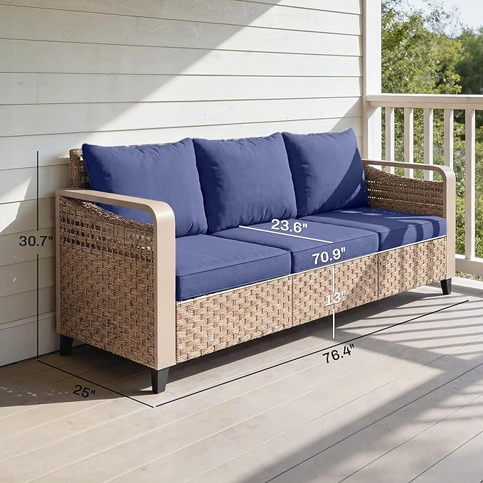 Outsunny Outdoor Patio Couch