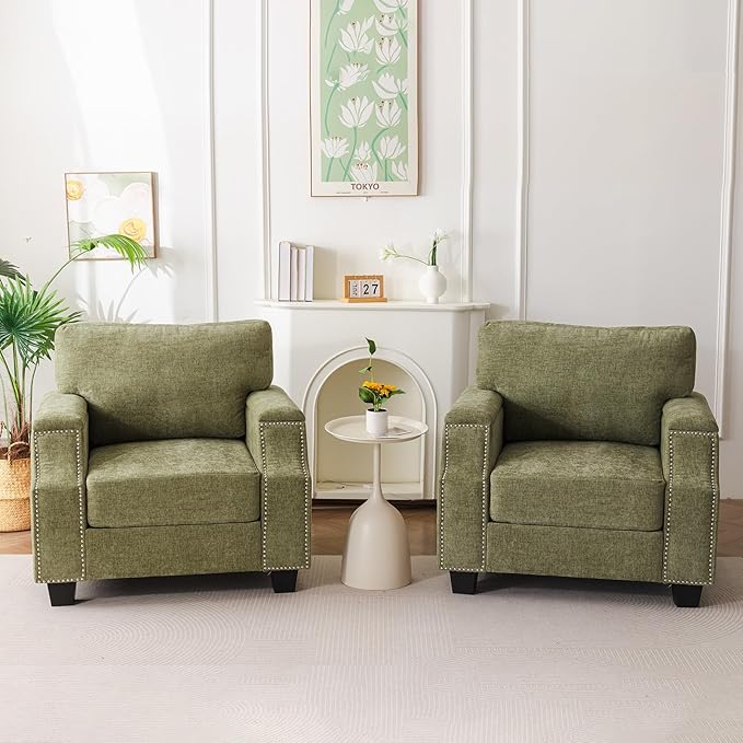 Oversized Accent Chair Set of 2