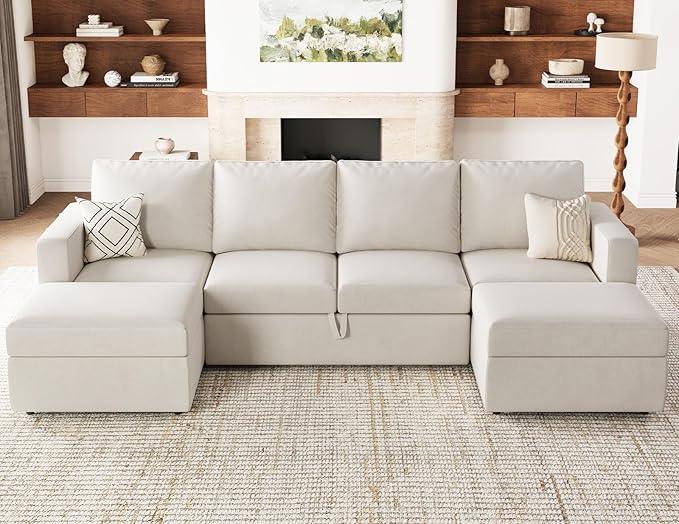 Belffin Modular Sectional Sleeper Sofa Bed