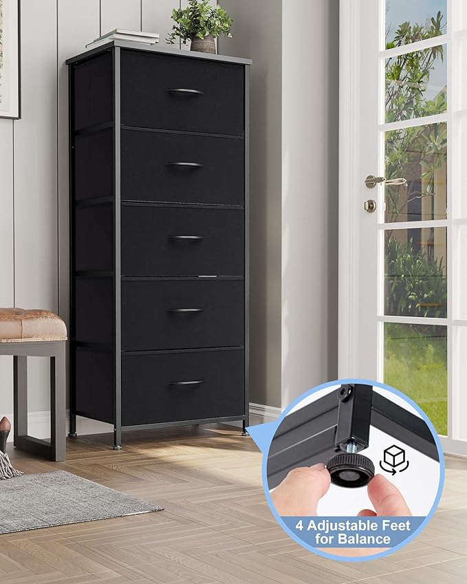 Crestlive Products Vertical Dresser Storage Tower