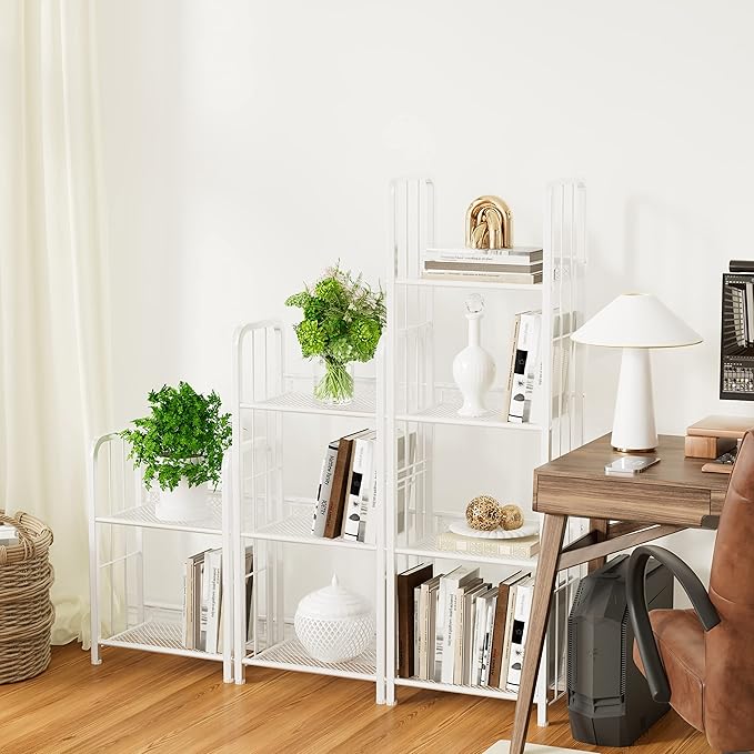 Bookshelf Storage Shelf Small Bookcase Freestanding Storage Stand