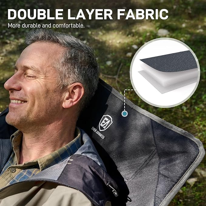 EVER ADVANCED Reclining Camping Chairs