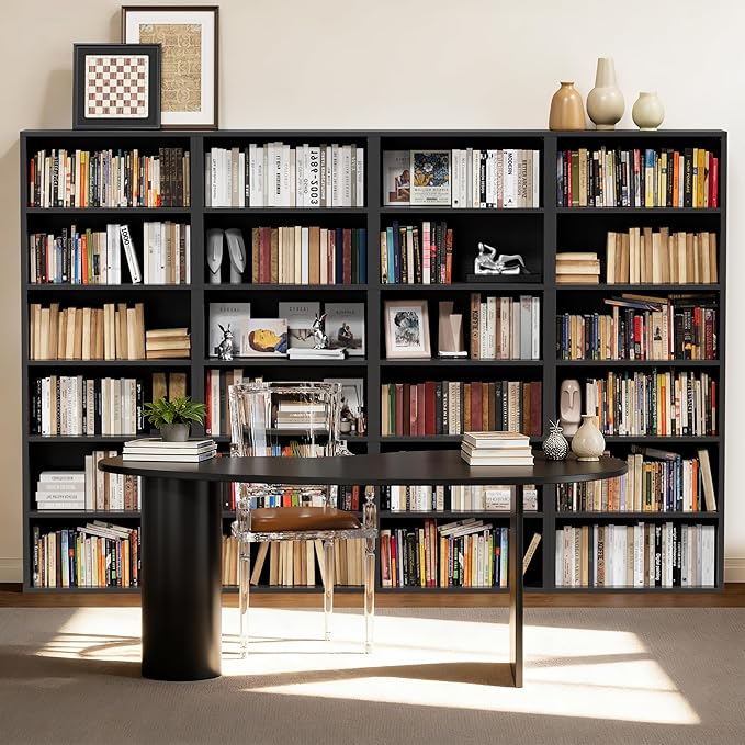 Furniwell 71" Tall Bookcase Bookshelves, 6 Tier Floor Standing Bookcases Open
