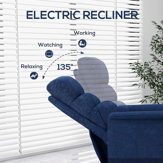 HOMCOM Power Lift Recliner Chair