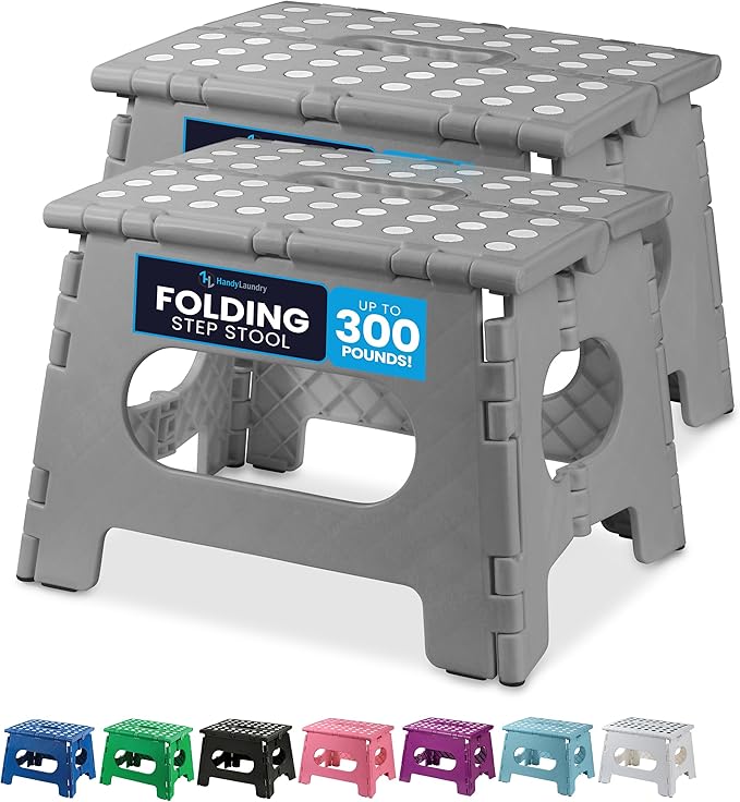 Handy Laundry Folding Lightweight Step Stool