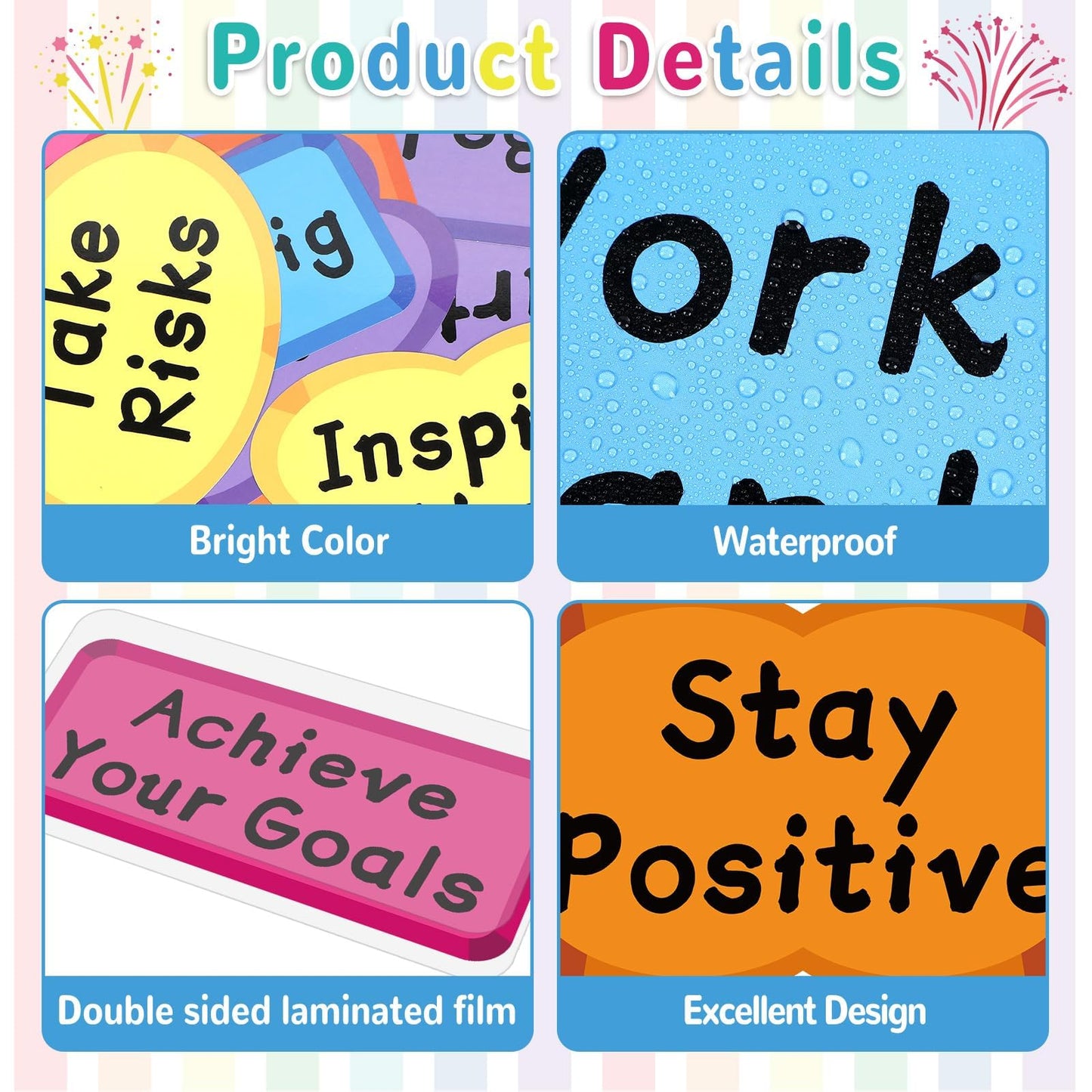 New Year Bulletin Board Set This is Your Year to 2025-2026 Bulletin Board Decorations Inspirational Motivational Paper Cutouts Welcome Back to School Party Classroom Wall Door Decor Supplies