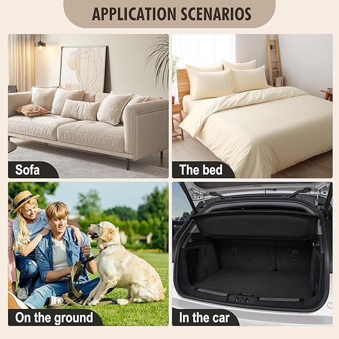 Genina Waterproof Couch Cover, Washable Anti-Slip 78inch Sofa Covers