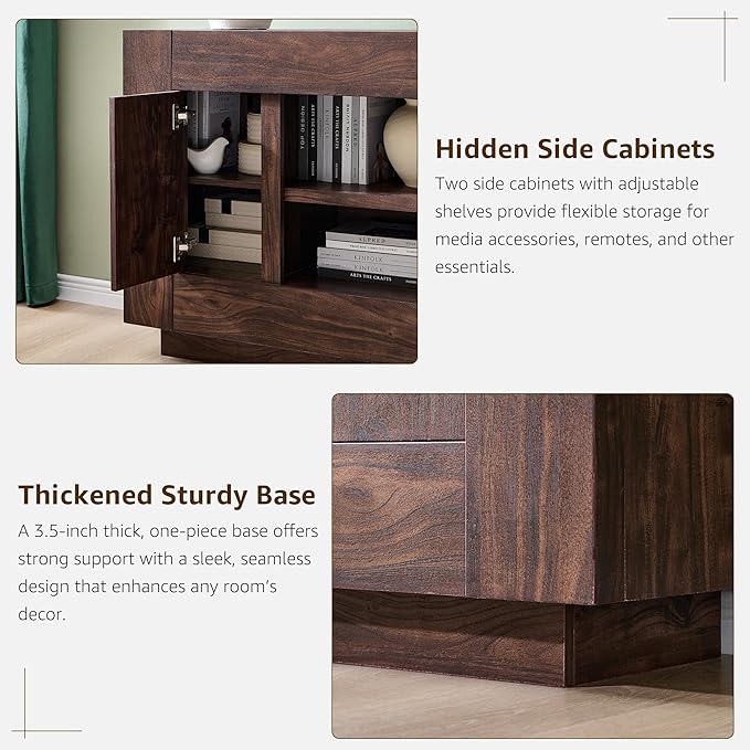 OKD Modern 70" TV Stand, Entertainment Center