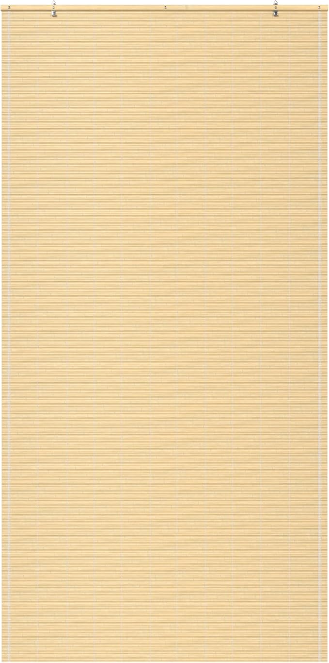 Red Lantern Bamboo Cordless Window Shade
