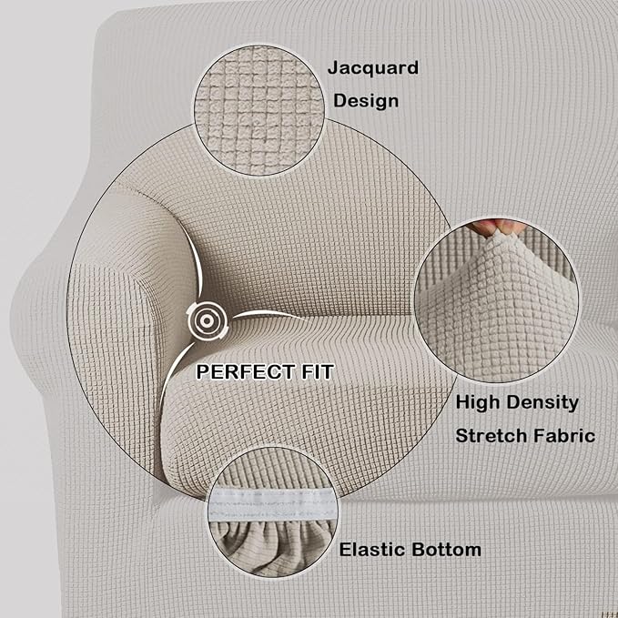 Turquoize 2 Piece Chair Covers Chair Slipcovers