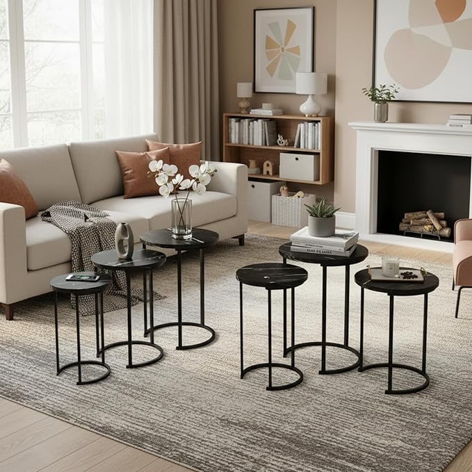 Lavish Home Nesting Tables