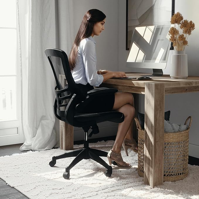 Flash Furniture Kelista Mid-Back Swivel Office Chair