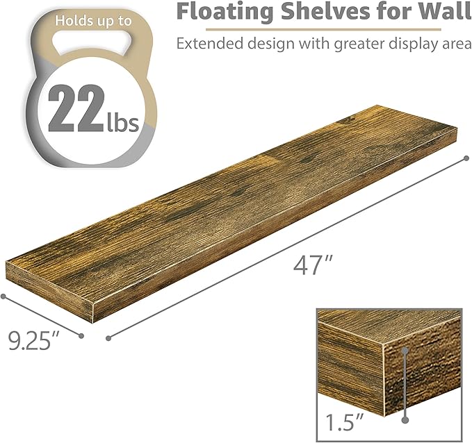 Sorbus Floating Shelves for Wall
