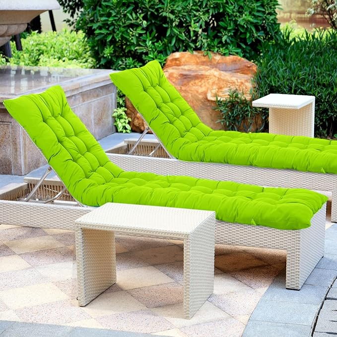 Bucherry 67 x 19 Inch Chaise Lounge Cushions Soft Lounge Chair Cushion Gravity