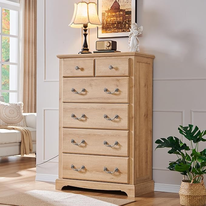 T4TREAM 6 Drawers Dresser Chests