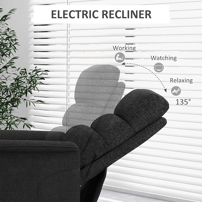 HOMCOM Power Lift Recliner Chair