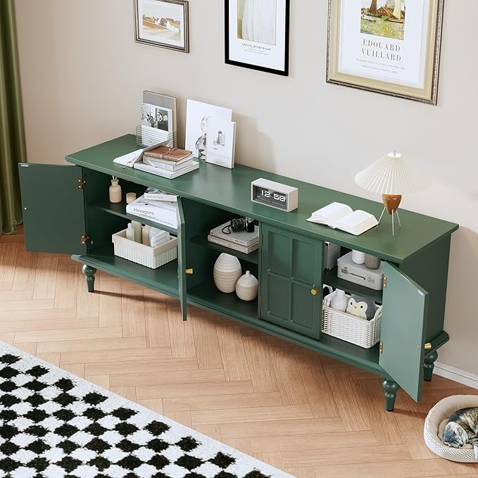 3More 67" Mid Century Modern TV Stand