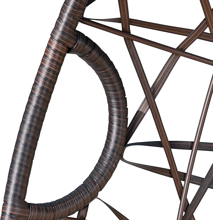 Christopher Knight Home Isaiah Indoor/Outdoor Wicker Tear Drop Hanging Chair