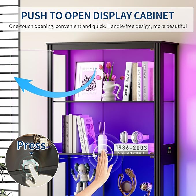 HNEBC Glass Display Cabinet