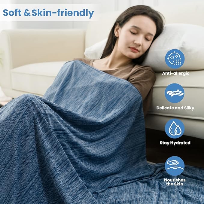 OIGAE Cooling Blanket for Hot Sleepers