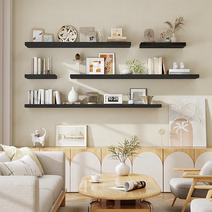 Fun Memories 55 Inch Floating Shelves