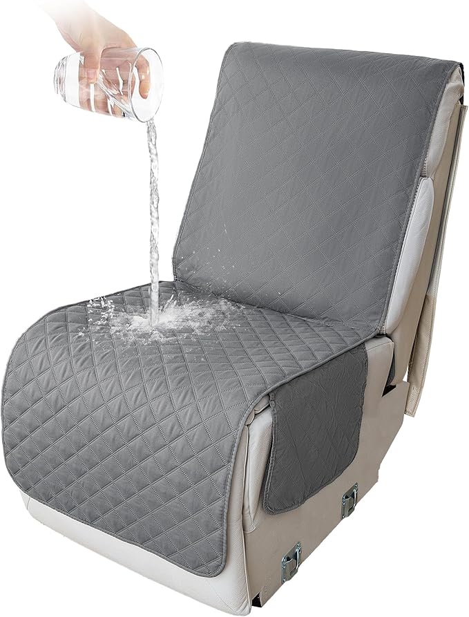 HDCAXKJ 100% Waterproof Reclining Sectional Couch Covers L Shape Recliner Sofa