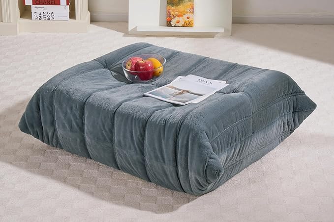 Bean Bag Pouf Ottoman, Foot Stool, Foot Rest