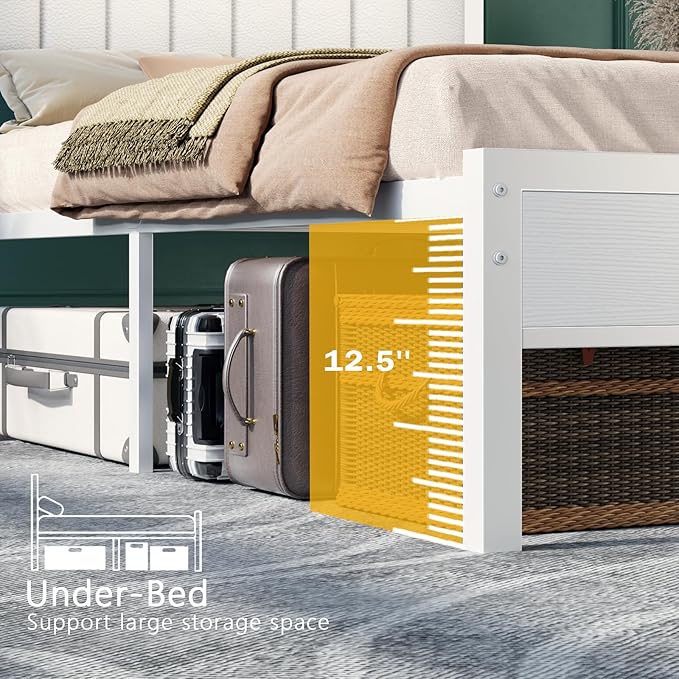 Furnulem Twin Size Bed Frame