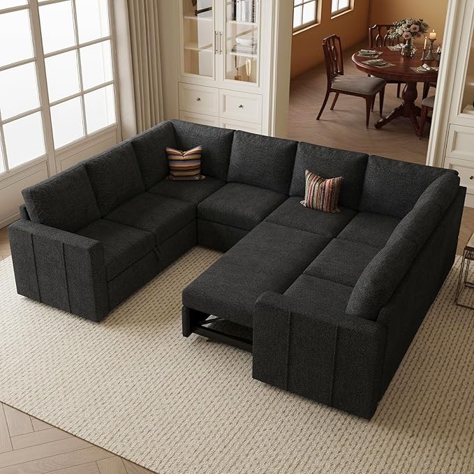 Belffin Modular Sectional Sleeper Sofa Bed
