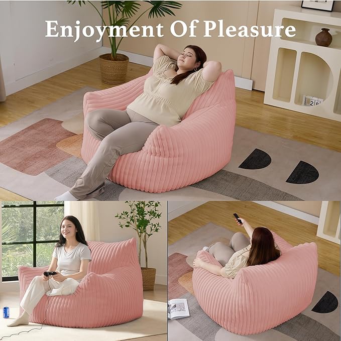 Giant Plush Bean Bag Chair for Adults