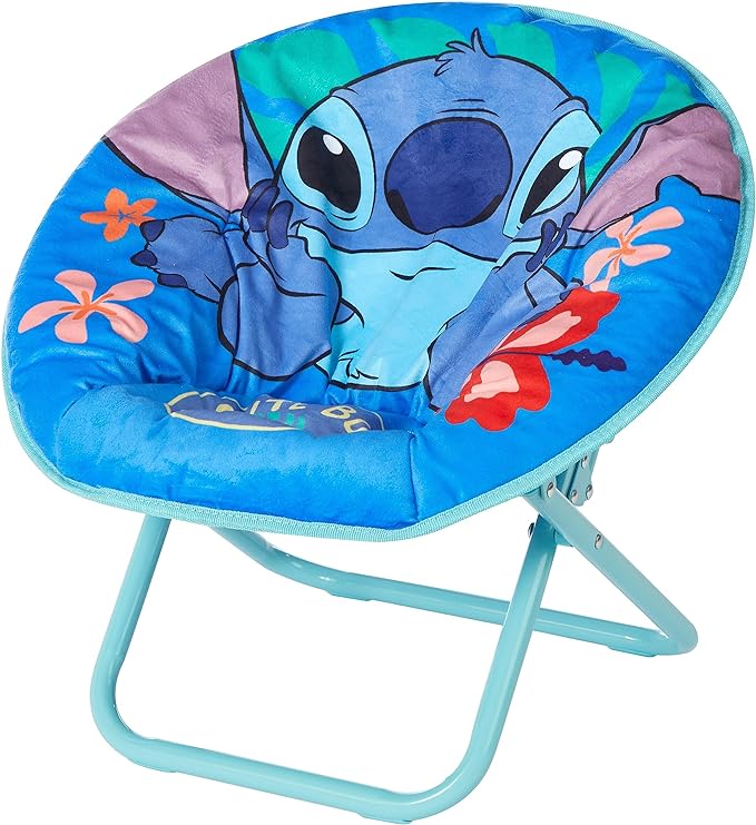 Disney Stitch 19” Frame Folding Toddler Saucer™ Chair